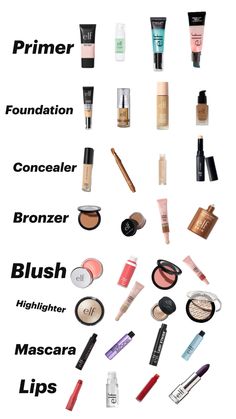 Pick a routine w E.l.f. Products Pick Your Makeup Routine, Elf Cosmetics Must Haves, E.l.f. Makeup Elf Products, Elf Makeup Routine, E.l.f. Makeup, Elf Makeup Products, Primer Elf, Elf Makeup Brushes, Elf Blush