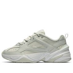 (WMNS) Nike M2K Tekno 'Spruce Aura' AO3108-010 (SNKR/Women's) Nike M2k Tekno White, Nike M2k, Tenis Nike, Marathon Running Shoes, Hot Sneakers, Chunky Sneakers, Running Shoes Sneakers, New Balance Sneaker, Sneaker Shopping