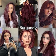 Natural Hair Colors To Dye Your Hair, Red Short Hair, Pelo Color Vino, Longer Layers, Classic Pixie, Textured Pixie