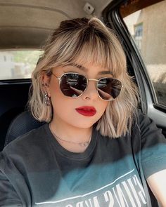 Trendy Hairdos, Blonde Pony, Blonde Bob Haircut, Short Blonde Bobs, Best Bob Haircuts, Blonde Bob Hairstyles, Bob Hairstyles With Bangs, Bob Haircut With Bangs