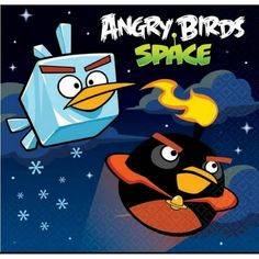 an angry birds space poster is shown