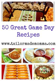 50 great game day recipes that are delicious and easy to make