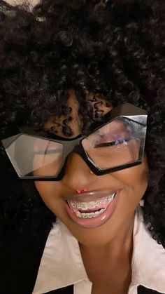 Braces Black Women, Brace Colors, Green Braces, Gold Braces