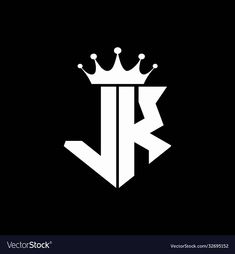 the letter k with a crown on top