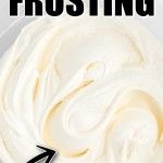 an image of a bowl of yogurt with the words frosting on it