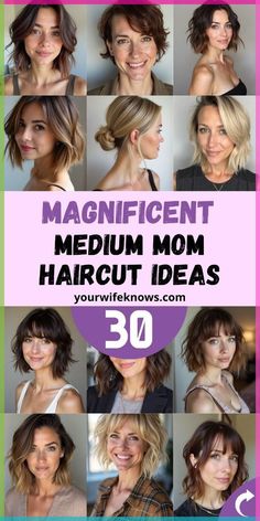 Discover the perfect balance of style and simplicity with 30 medium mom haircuts that are both chic and easy to manageThese shoulder-length cuts with layersbangsand options for thick hair are ideal for busy moms who want to look great with minimal effortWhether you prefer a modernstraight style or a classic look with a bit of lengththese haircuts are designed to enhance your natural beautyExplore the latest trends and find the haircut that suits your lifestyle. Rich Mom Haircut, Medium Length Haircut Postpartum, Cute Mom Bob Haircuts, Shoulder Length Layered Bob Haircut, Cute Medium Length Haircuts For Women, Medium Length Haircut For Fine Dark Hair, Fall Mom Haircut, Bangs For Moms