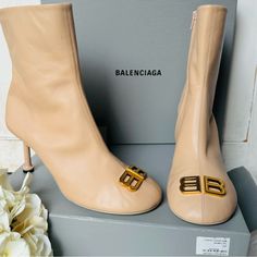 Size Eu 41 Brand New In Box! 100% Authentic Shoes Balenciaga, Balenciaga Shoes, Leather Boots, Limited Time, Balenciaga, Brand New, Boots, Leather, Color