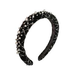 Elevate any outfit with our Orea Tweed and Pearl Headband. This sophisticated black tweed headband, adorned with delicate beading and pearls, adds a touch of elegance to any girl's ensemble. Perfect for formal occasions or everyday wear, it's a must-have accessory for any fashion-forward Princess. Handmade in Turkey Padded for comfort Suitable for 2 Years and older Made to match our Orea Dress Care Instructions: Spot clean only Toddler Pearl Headband, Tweed Headband, Pearl Thick Headband, Pearl Black Headband, Pearl And Diamond Headband, Headband With Pearls, Black Tweed, Pearl Headband, Signature Design