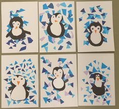 Pingviini kuvataide talvi Easy Kids Art Projects, Preschool Theme Activities, Winter Crafts Preschool, Class Art Projects, Winter Activities Preschool, Winter Wonderland Theme