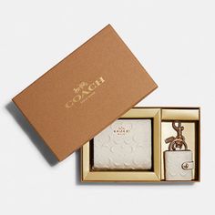 the coach gift set is in its box