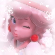 For @FairyGlitter94000  @MeloxyXMelike  @QueenKayle_146  @SH1R0BON_CH4N22  @blossDrawz19  . Don't repost!!! #icon #princesspeachshowtime Princesses Peach, Peach Pfp, Ribbons Aesthetic