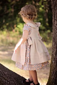 Trendy Sewing, Peasant Dress, Diy Dress, Baby Outfits, Baby Sewing, Fashion Kids