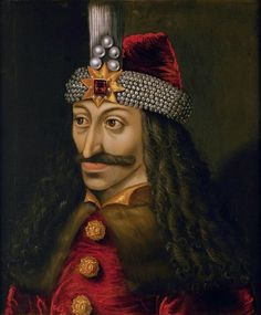 a painting of a man with long hair and a mustache