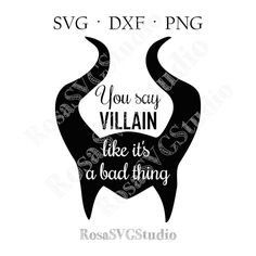 svpng is included with the words you say villain like it's a bad thing