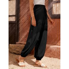 Embrace the rhythmic allure of the desert with our Bedouin Arabian Baggy Pants, meticulously crafted to elevate your dance experience and infuse your leisure moments with effortless style. Designed with the passionate dancer in mind, these pants are perfect for a variety of traditional dances, including the spirited Arabian dancing, the expressive belly dancing, and the lively Dabke dancing. Each movement is a celebration of culture, and our pants are created to honor that tradition.Crafted from sumptuous French Terry fabric, a luxurious blend of 95% polyester and 5% spandex, these pants promise both comfort and durability. The fabric's weight of 230g/m² strikes the ideal balance between lightness and substance, ensuring a graceful flow with every step you take. The regular fit, complement Bohemian Summer Dance Bottoms, Bohemian Black Pants, Black Full-length Bottoms For Festival, Black Full Length Bottoms For Festival, Black Full Length Yoga Pants For Summer, Bohemian Black Harem Pants, Black Yoga Pants For Summer, Black Full-length Bohemian Harem Pants, Black Full Length Bohemian Harem Pants