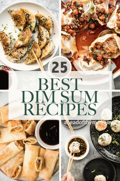 the 25 best dimsumi recipes in this postcard are delicious and easy to make