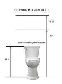 the measurements for a toilet bowl are shown in this image, and it is labeled