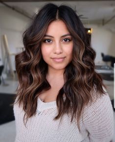 Balayage Ideas, Colouring Ideas, Warm Brunette, Hair Colouring, Black Hair Balayage, Brunette Hair With Highlights, Balayage Hair Dark, Dark Hair With Highlights, Coloring Ideas