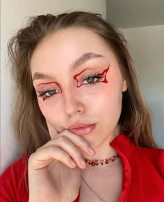 Unique Makeup, Eye Makeup Designs, Edgy Makeup, Makeup Eye Looks