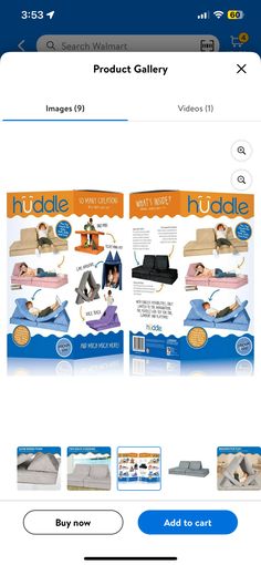 an iphone screen showing how to use the huddle app for bedding and furniture