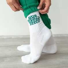 Christian Socks, Merch Branding, Christian Branding, Church Merch, Christian Clothing Brand