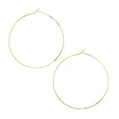 These classic, thin hoops are perfect for every-day-wear! Each pair is shaped and hammered by hand. 1.75" Diameter Hammered, shiny finish ﻿Available in Sterling Silver and 14K Gold-filled This piece was designed by Courtney LegenhausenMeet our Designers Lotus Jewelry, Letter Jewelry, Pets For Sale, Jewelry Studio, Original Gift, Earring Necklace, Lotus, Gold Filled, Gold Necklace