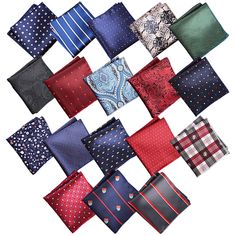 PRICES MAY VARY. HIGH QUALITY: The pocket square handkerchief is made of high quality polyester and silk Exquisite selvedge,silk handkerchief using 1200 pieces of cotton fiber material, not only brings a high-end silky touch, but also organically combined with modern technology, the color of suit hankerchiefs men is elegant and elegant Large SIZE:Pocket squares is 23×23cm(9inch×9inch)，The fabrics are heavy enough to hold shape all day and the selection allowed you match some ties previously unma Pocket Square Size, Silk Handkerchief, Pocket Scarves, Vintage Hankies, Handkerchief Men, Wedding Handkerchief, Scarf Material, Silk Pocket Square, Vintage Handkerchiefs