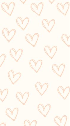 peach aesthetic hearts Cute Valentines Backgrounds, Peach Background Wallpapers, Easter Backgrounds Wallpapers, Peach Background Aesthetic, Easter Backgrounds Aesthetic, Cute Peach Wallpaper, Tapeta Aesthetic, Preppy Phone Backgrounds