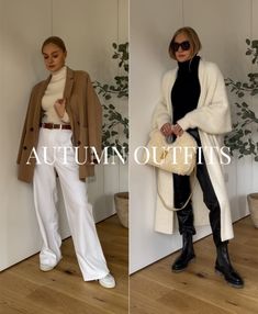 Lydia Tomlinson Outfits Fall, Lydia Tomlinson Outfits Winter, Lydia Jane Tomlinson, White Pants Outfit Winter, White Pants Winter, French Chic Fashion, Classic Chic Style