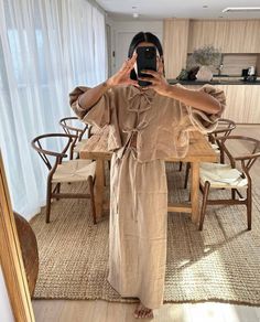 Suits Outfits, Skirt Outfits Summer, High Waist Long Skirt, Long Skirt Outfits, Solid Skirt, Laced Up Shirt, Puff Sleeve Shirt, Traje Casual, Retro Mode