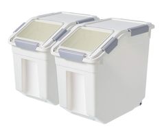 PRICES MAY VARY. 【AIRTIGHT FOOD CONTAINER】 The lid of the airtight food container has 6 buckles; the seams use silicone seals. The good sealing design is leak-proof, which keeps the food fresh and dry for a long time. 【LARGE OPENING OBLIQUE DOOR & HIDDEN WHEELS】 The storage box uses a large clean inclined opening to facilitate finding and taking out food. There are 2 wheels hidden behind the food storage container, you only need to lift the front to move it easily. 【UNBREAKABLE】 The kitchen cere Large Dog Food Storage, Dog Food Bin, Flour Storage, Flour Container, Rice Container, Pet Food Storage Container, Dog Food Storage Containers, Cereal Storage, Pet Food Storage