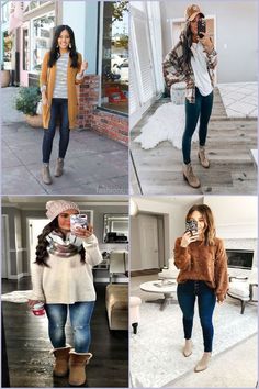 Winter is the season that brings different clothes to the wardrobe. The cold weather makes you feel like wearing something warm and cozy. It’s a time when you can wear scarves, hats, sweaters and jackets. You can wear all these things to look stylish and warm during this season...(Visit for more) Cute Casual Winter Outfits