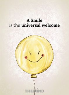 a smile is the universal welcome sign for this child's room wall hanging decoration