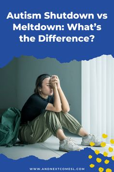 Autism shutdown vs meltdown: what's the difference exactly? Let's take a look at the similarities and differences between autistic meltdowns and shutdowns. Similarities And Differences, Take A, Look At, Let It Be