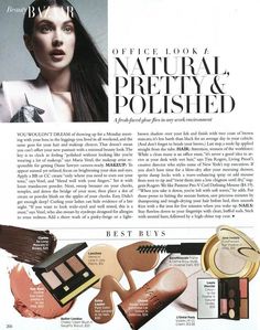 Harper's Bazaar, October 2013 | Featuring CHEEKY Cream Blush in Naughty Biscuit Beauty Case, Cream Blush, Women's Health, Harper's Bazaar, Makeup Tools, Skin Health, Up Hairstyles, Beauty Skin, Newspaper