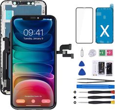 for iPhone X Screen Replacement Kit, MrR.OMW Touch Screen