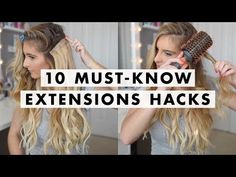 Beauty Works Hair Extensions, Easy Hair Extensions, Easy And Beautiful Hairstyles, Clip Extensions, Prom Hair Tutorial, Kardashian Hair