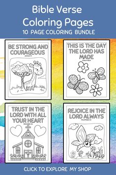 spanish bible verse coloring pages for kids to color and share with the children on easter