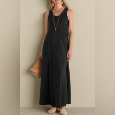 New With Tags Bundle & Save + Discount Shipping On All Bundles!! Black Unlined Maxi Dress, Chic Black Unlined Maxi Dress, Chic Unlined Black Maxi Dress, Casual Black Unlined Maxi Dress, Soft Surroundings Dresses, Soft Surroundings, Black Color, Bundles, Maxi Dress