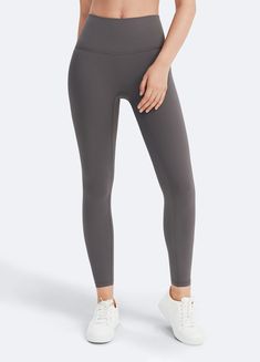 Enjoy the perfect blend of comfort and style with our Casual Fit Leggings. A go-to for plus size gym leggings, these offer a relaxed fit that’s ideal for workouts, weekends, and everything in between. Casual Compressive Activewear For Jogging, Solid Compression Bottoms For Jogging, High Stretch Gray Jogging Bottoms, High Stretch Gray Bottoms For Jogging, Gray Versatile Leggings For Pilates, Versatile Gray Leggings For Pilates, Breathable Solid Color Athleisure Leggings, Solid Color Breathable Athleisure Leggings, Versatile Stretch Gray Activewear