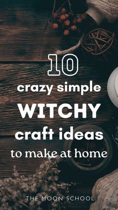 Diy Dark Cottagecore Decor, Witchy Bedroom Ideas Diy, Witch Wand Diy, Summer Witchcraft, Witchcraft Style, Witchy Crafts To Sell, Virgo Witch, Witchy Activities, Crafts To Make At Home