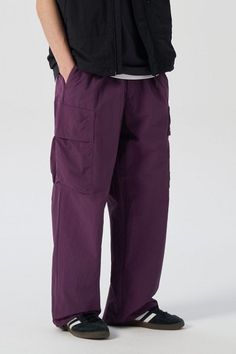 KOODING carries the latest 8seconds cargo. KOODING is the global leading shopping website in providing authentic Korean fashion, beauty and lifestyle items, including clothing, cosmetics, shoes, accessories, and bags in affordable, fast, easy, and safe way. Solid Nylon Cargo Pants For Streetwear, Purple Streetwear Cargo Pants With Side Pockets, Purple Cargo Pants For Streetwear, Purple Streetwear Cargo Pants, Casual Purple Cargo Pants With Pockets, Casual Nylon Cargo Pants For Streetwear, Spring Streetwear Functional Cargo Pants, Functional Spring Streetwear Cargo Pants, Spring Streetwear Cargo Pants