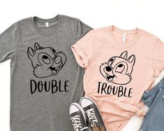 Couples Disney Shirts, Kids Disney Shirts, Disney Trip Outfits, Disney Family Vacation Shirts, Disney Couple, Disney Couple Shirts, Twin Shirts, Cute Disney Outfits, Matching Disney Shirts