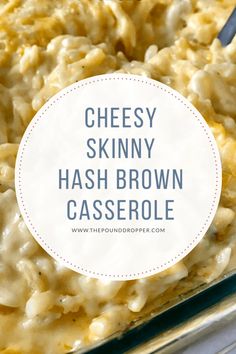 https://www.pinterest.com/pin/314196511500518881/ Wwpounddropper Recipes, Ww Potatoes, Ww Casseroles, Weight Watchers Sides, Ww 2023, Ww Snacks, Pound Dropper, Hashbrown Casserole Recipe, Cheesy Hashbrown Casserole