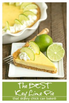 the best key lime pie that skinnyy chick can bake is easy to make