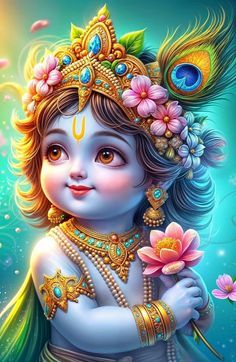 Krishnan Cute Images, Krishan Ji Wallpaper Hd 3d 4k, Bal Krishna Wallpaper, Kisna Photos, Little Krishna Cute Pics, Krishna Cute, Janmashtami Pictures, Buddha Canvas Art