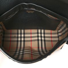 This is an authentic BURBERRY Coated Canvas Calfskin Vintage Check Medium Note Crossbody Bag in Black. This bag is crafted of black calfskin leather. The bag features a black canvas shoulder strap, gold hardware, and a check canvas pocket under the front flap. The flap opens to a check canvas fabric interior with a leather pocket. Burberry Coat, Crossbody Bag Black, Leather Pocket, Black Cross Body Bag, Black Canvas, Gold Hardware, Canvas Fabric, Calf Skin, Burberry