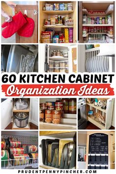 kitchen cabinet organization ideas that are great for small spaces