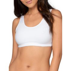 The Fruit of the Loom Women's Tank Style Cotton Sports Bra is a smart addition to every womans wardrobe. Lightweight and comfortable, this cotton pullover sports bra is perfect for leisure or for the gym. No need to worry about bra straps falling down, these wide tank style straps will keep you supported throughout the day. Designed with soft, stretch cotton for a flexible fit. Cotton Sports Bra, Female Style, Fitness Activities, Cotton Pullover, The Fruit, Pullover Designs, Bra Straps, White Sand, Comfort Style