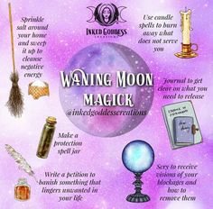 Beginners Witchcraft, John Winchester Journal, Waxing Moon, Waning Moon, Moon Magick, Moon Rituals, Moon Book, Moon Journal